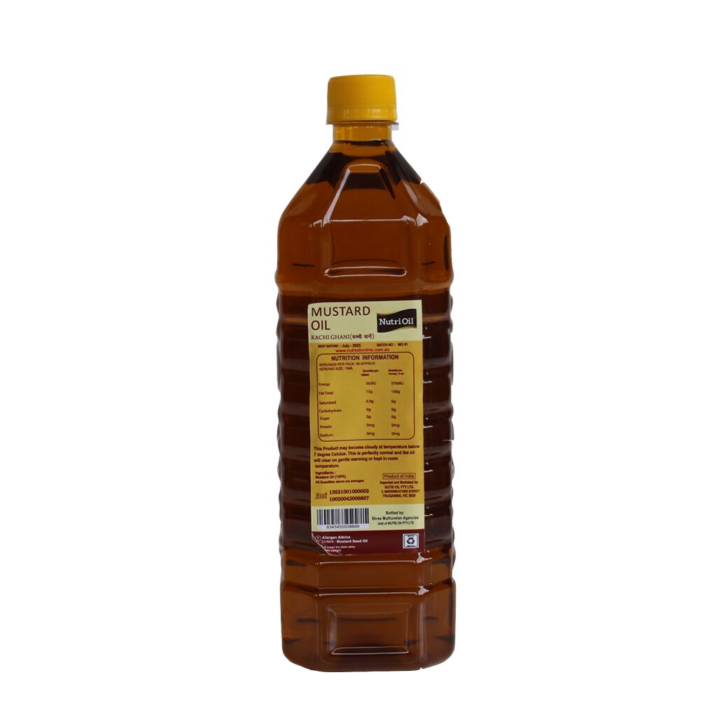 Mustard Oil - 1000ml - Nutri Oil